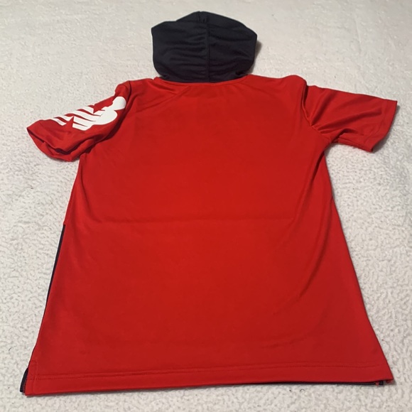 Boys New Balance Hoodie Shirt with Kangaroo Pocket, EUC, Size Large (14-16) - Picture 8 of 9